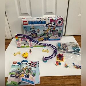 Lego‎ unikitty rollercoaster set building blocks *see description